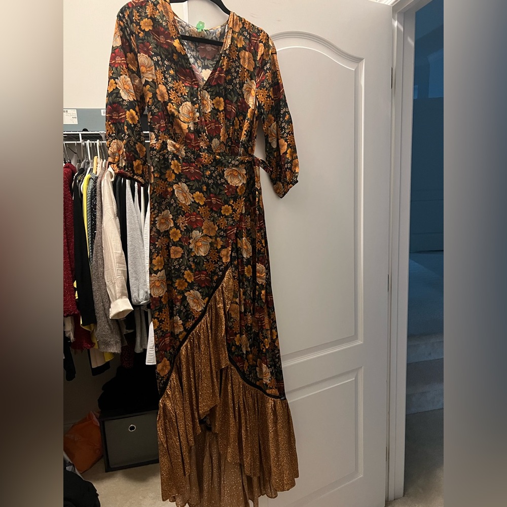 Beautiful farm rio maxi dress XS